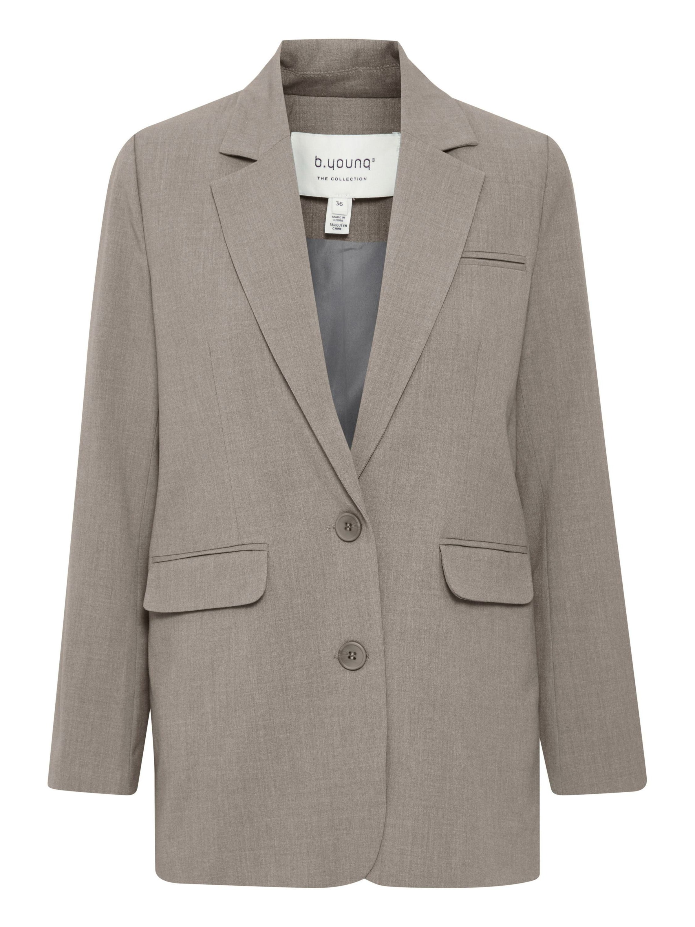b.young Blazers 'Danta' in Grijs: voorkant