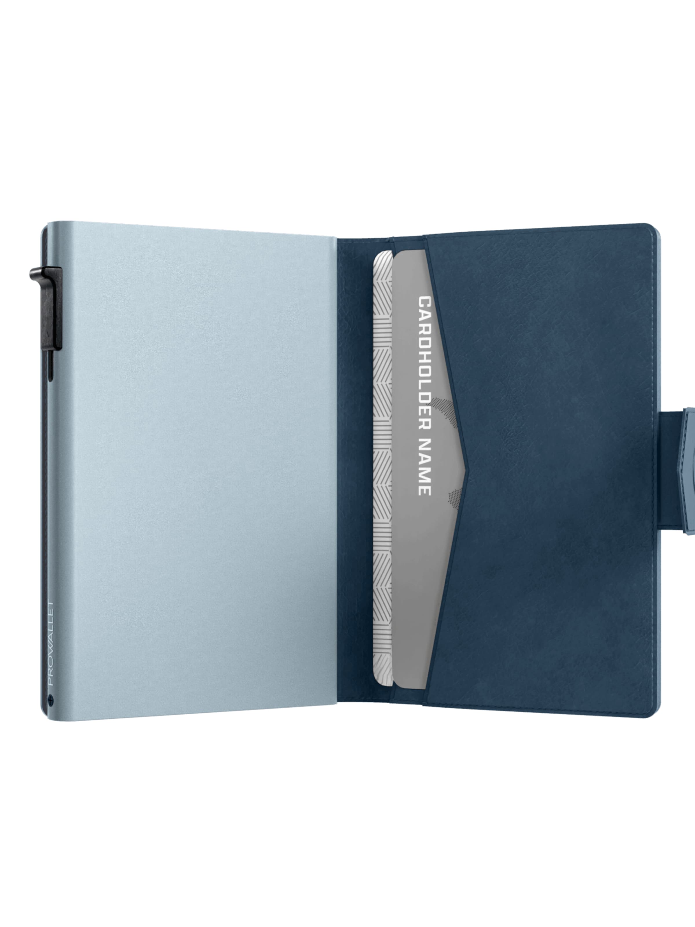Porte-monnaies 'Pasjeshouder Plus' Prowallet en bleu