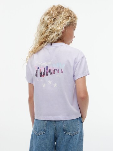 T-Shirt TOMMY HILFIGER en violet