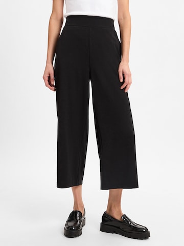 Wide Leg Pantalon 'Siham' Soyaconcept en noir : devant