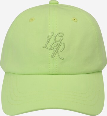 Cappello da baseball 'Roxane' di LeGer by Lena Gercke in verde: frontale