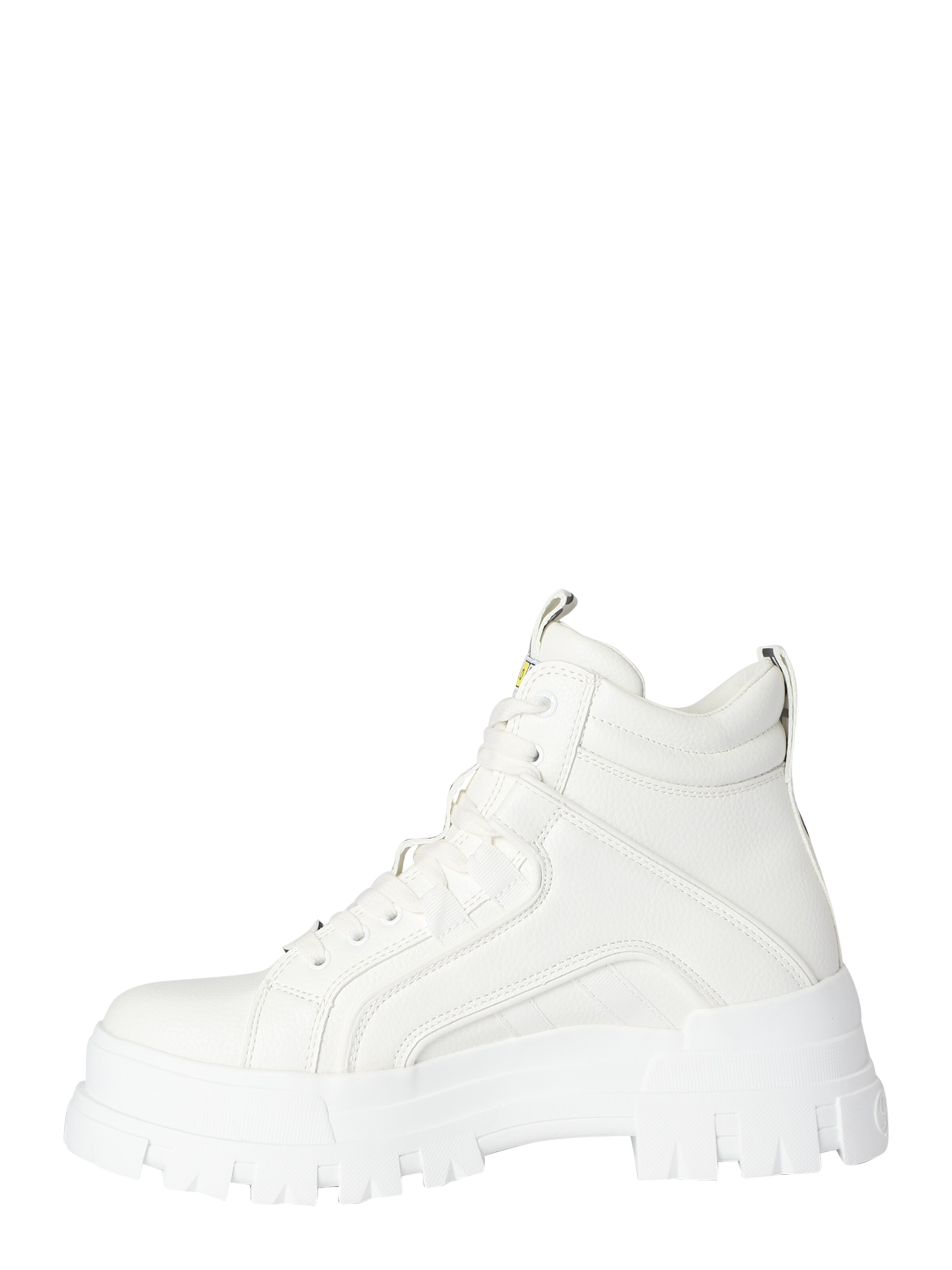 BUFFALO Lace-up boots 'Aspha NC' in White