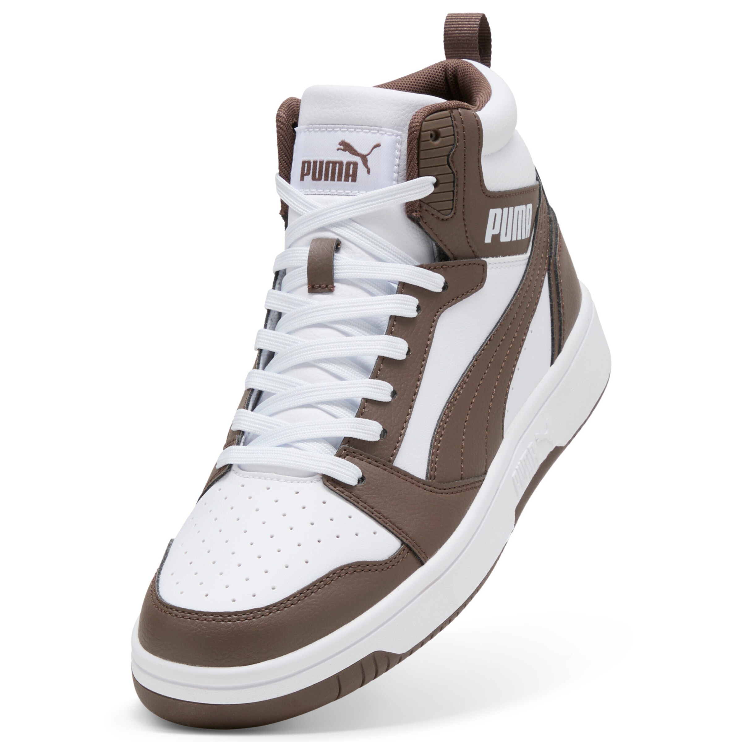 PUMA High-Top Sneakers 'Rebound V6' in Brown