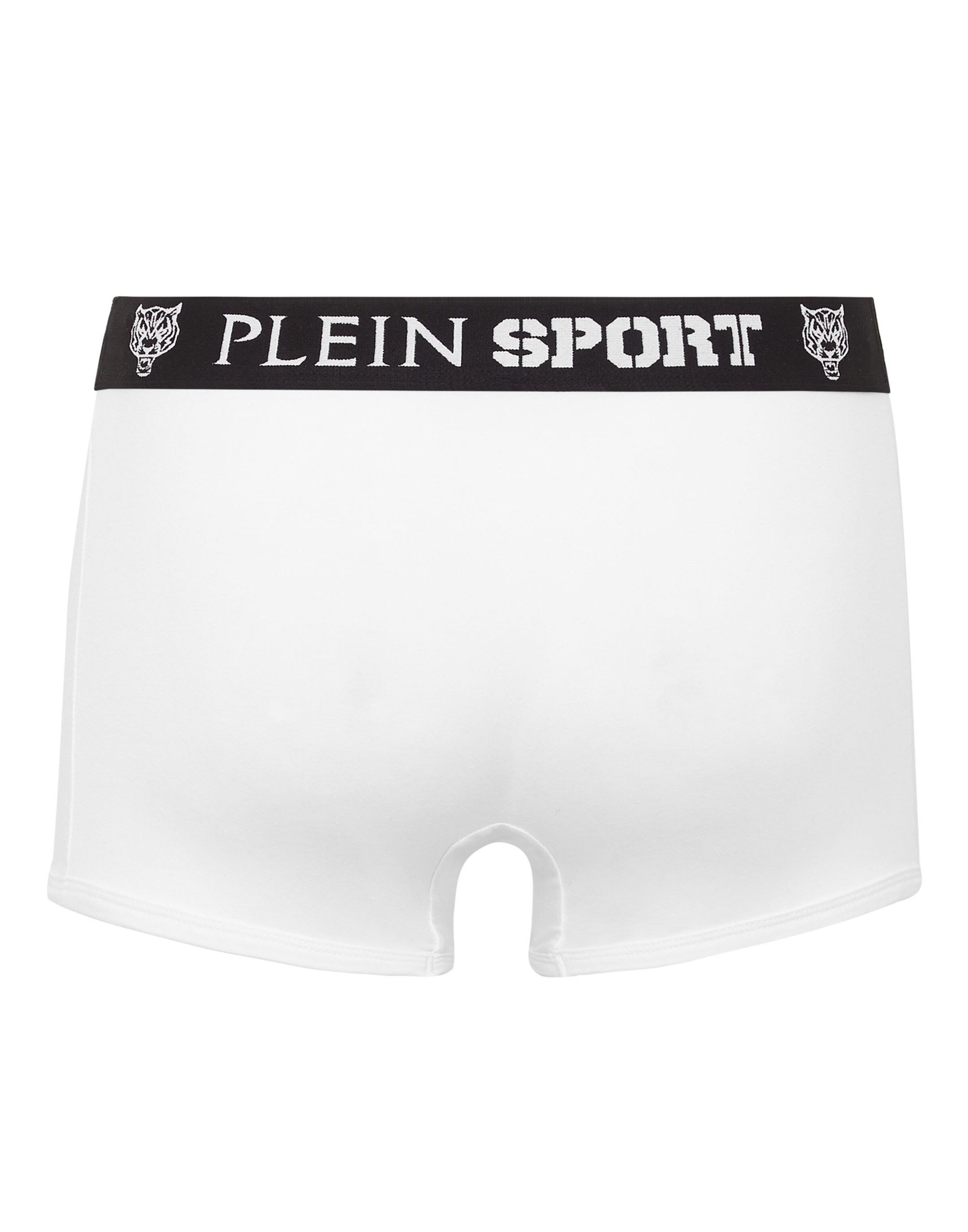 Boxer 'Tiger' di Plein Sport in bianco
