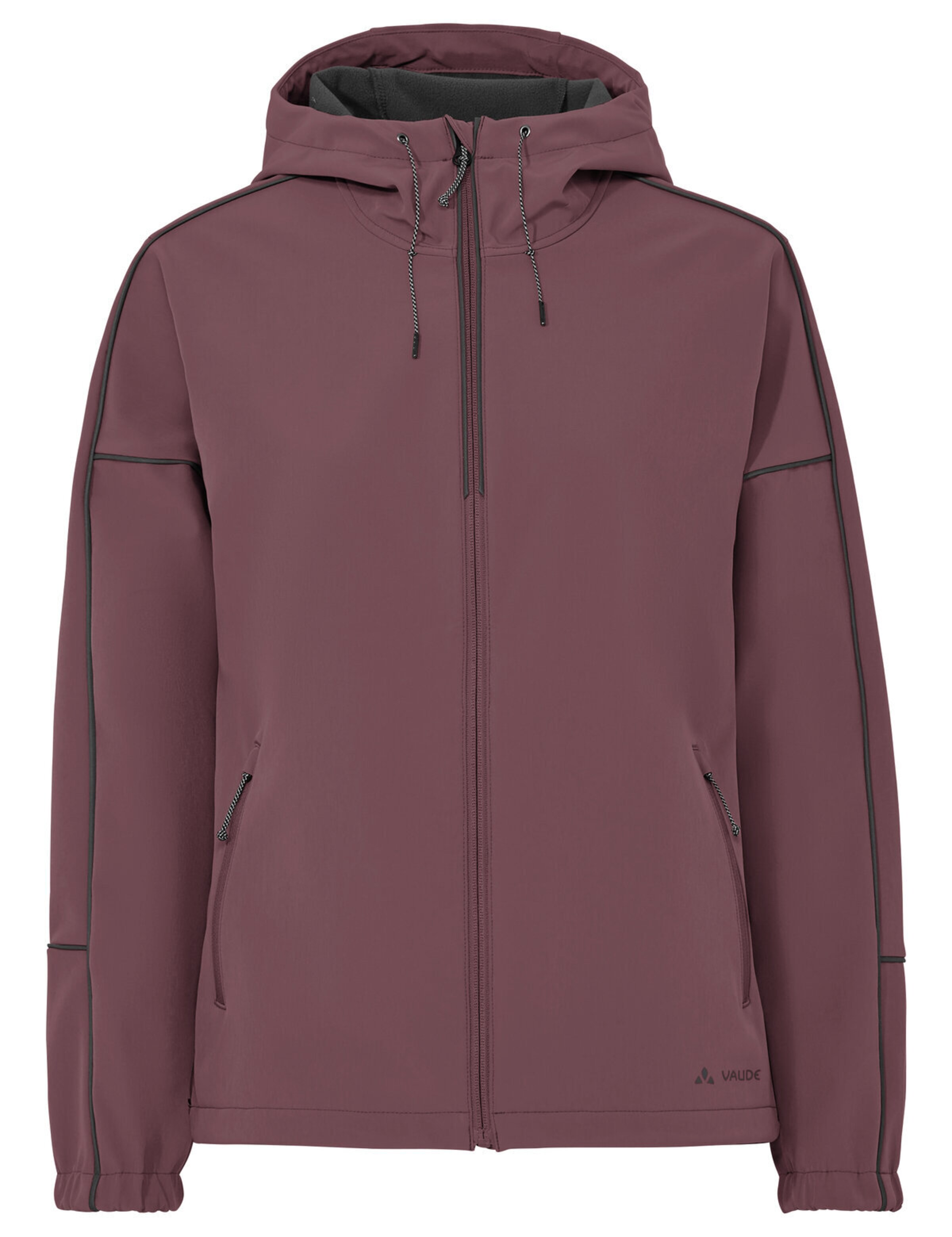 VAUDE Sports jacket 'Cyclist' in Red: front