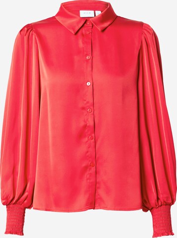 VILA Blouse 'KENZIE' in Rood: voorkant