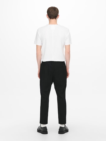 Only & Sons Loose fit Pants 'Linus' in Black