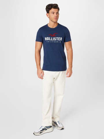 HOLLISTER T-Shirt in Blau