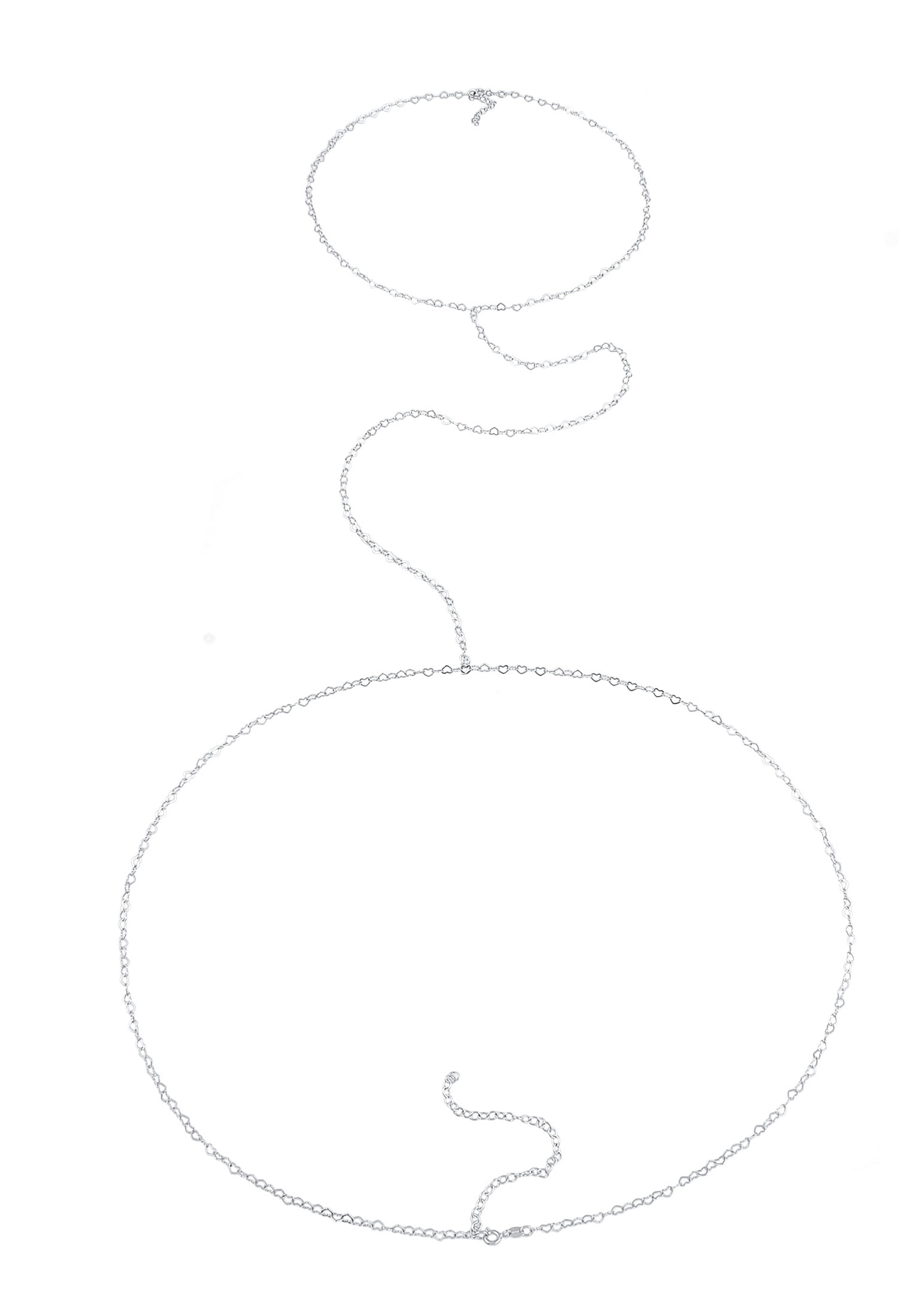 ELLI Ketting in Zilver: voorkant