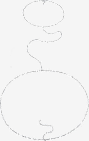 ELLI Bauchkette in Silber: Vorderseite