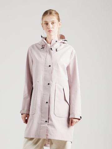 Cappotto funzionale 'VENUE' di ECOALF in lilla: frontale