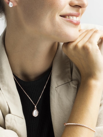 Collana 'Yedia' di Luxenter in bianco