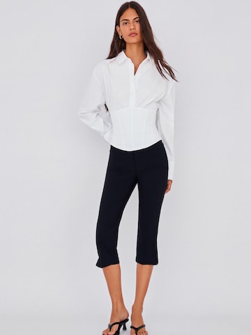 Bershka Bluse i hvid