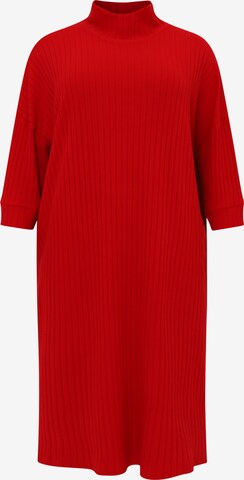 Yoek Dress in Red: front