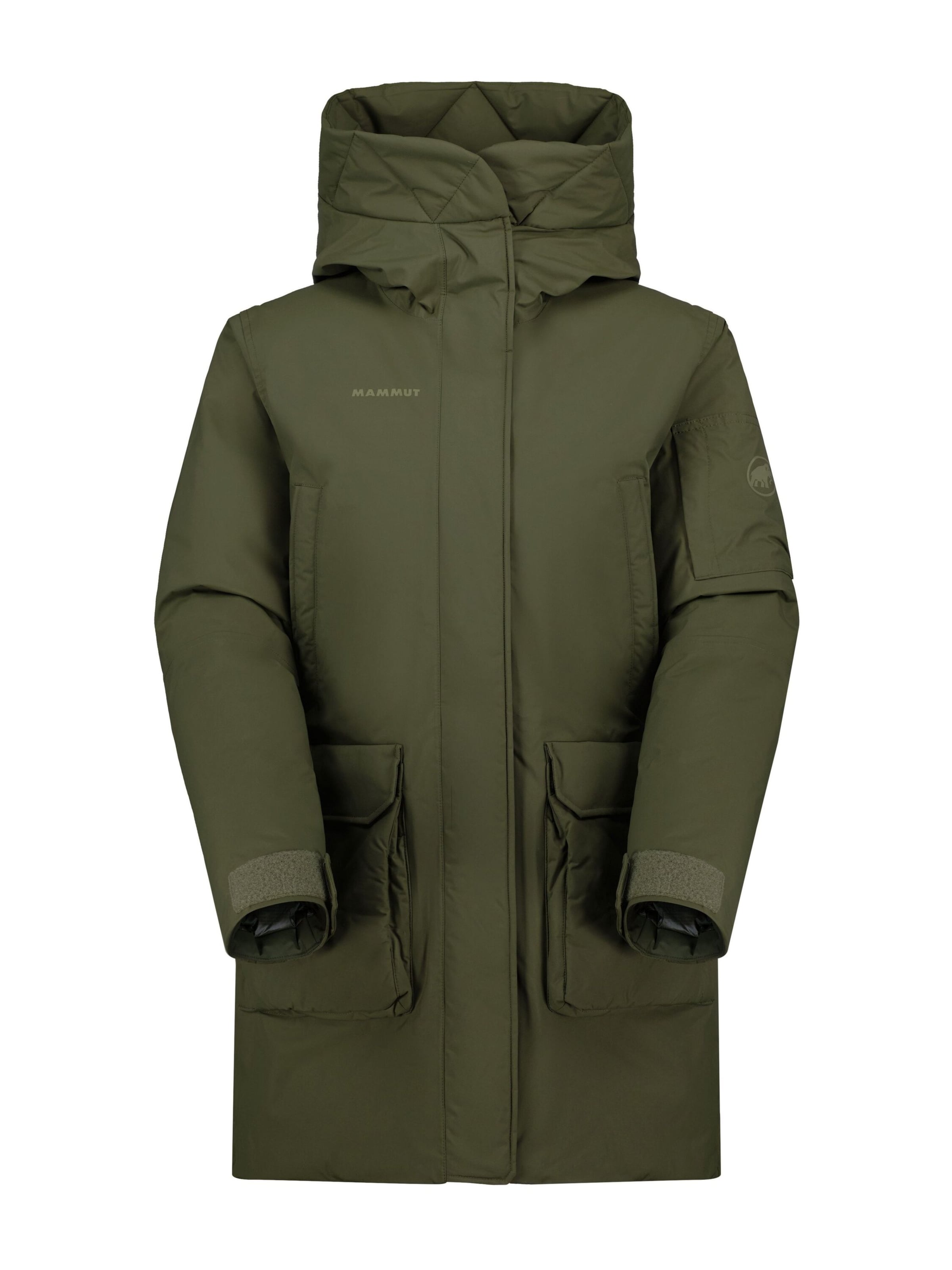 MAMMUT Outdoorjacke ‘Floeberg HS’ in Grün: Vorderseite