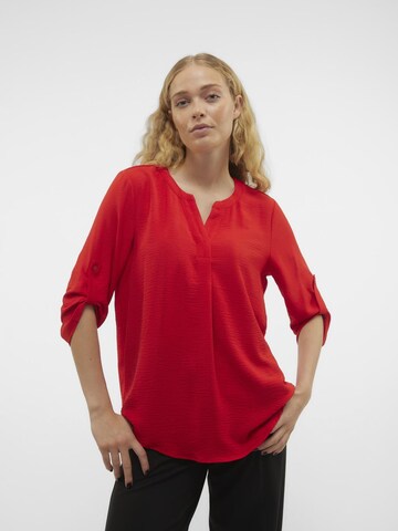 Chemisier VERO MODA en rouge