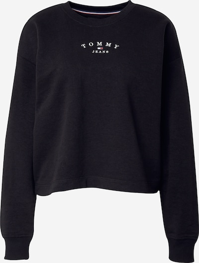 Tommy Jeans Sweatshirt 'ESSENTIAL' in navy / rot / schwarz / weiß, Produktansicht