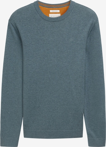 TOM TAILOR Sweater in Blue: front