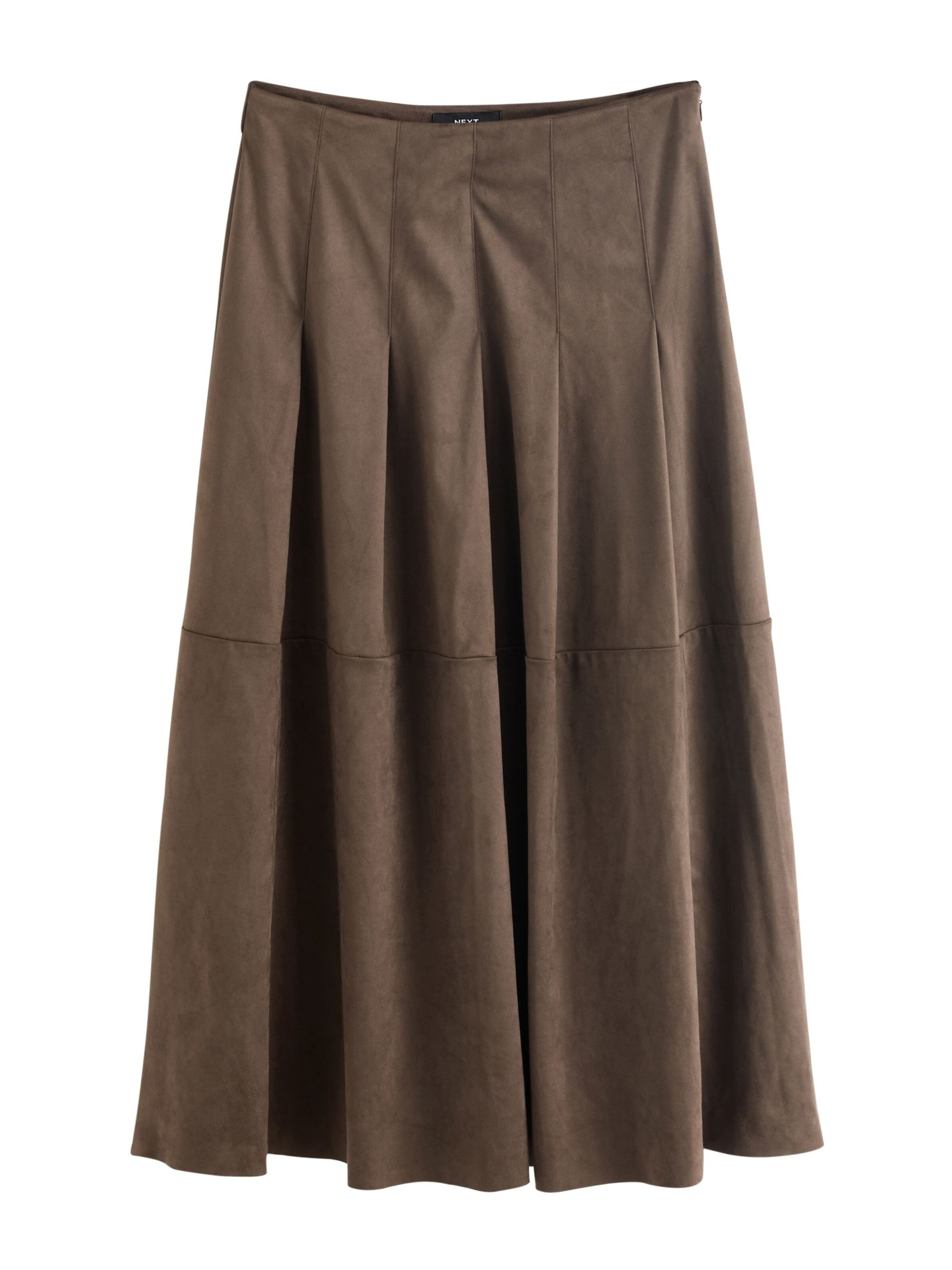 Next Jupe en chocolat, Vue avec produit