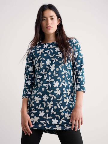 Tunica 'Shore Foraging' di Seasalt Cornwall in blu: frontale