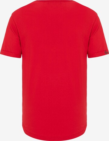 Redbridge T-Shirt 'Las Cruces' in Rot