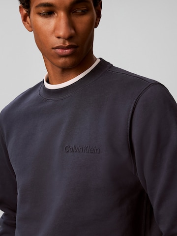 Sweat-shirt Calvin Klein en bleu