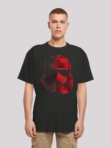 F4NT4STIC Shirt 'Star Wars ' in Zwart: voorkant