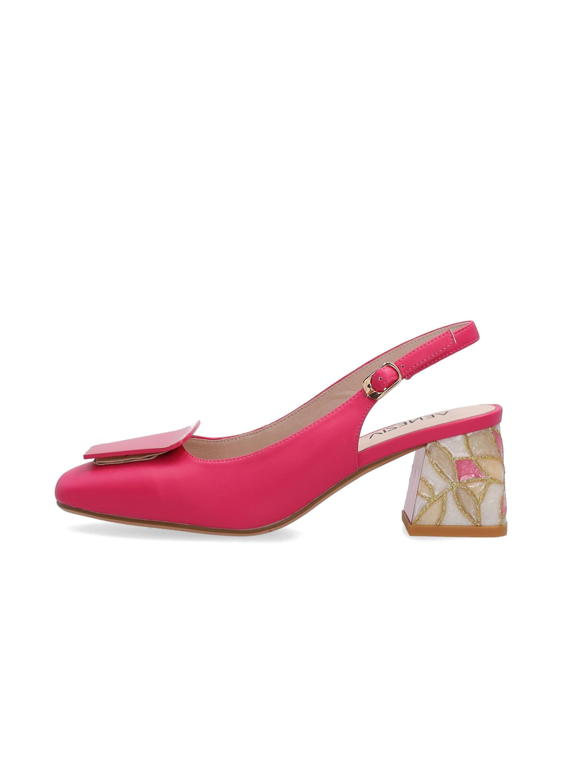 VENEZIA Slingback Pumps in 36 in Pink, Item view