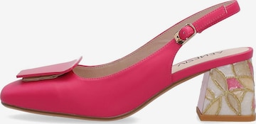 VENEZIA Slingpumps in Pink: Vorderseite