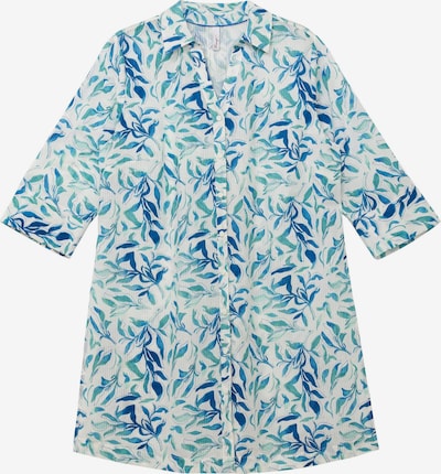 Camicia da donna SHEEGO di colore blu / turchese / blu chiaro / bianco, Visualizzazione prodotti