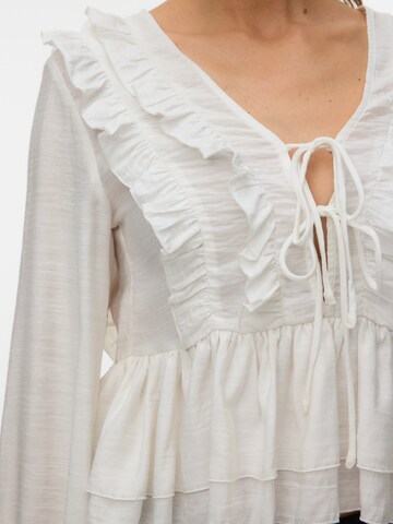 VERO MODA Bluza 'VMZOEY' | bela barva