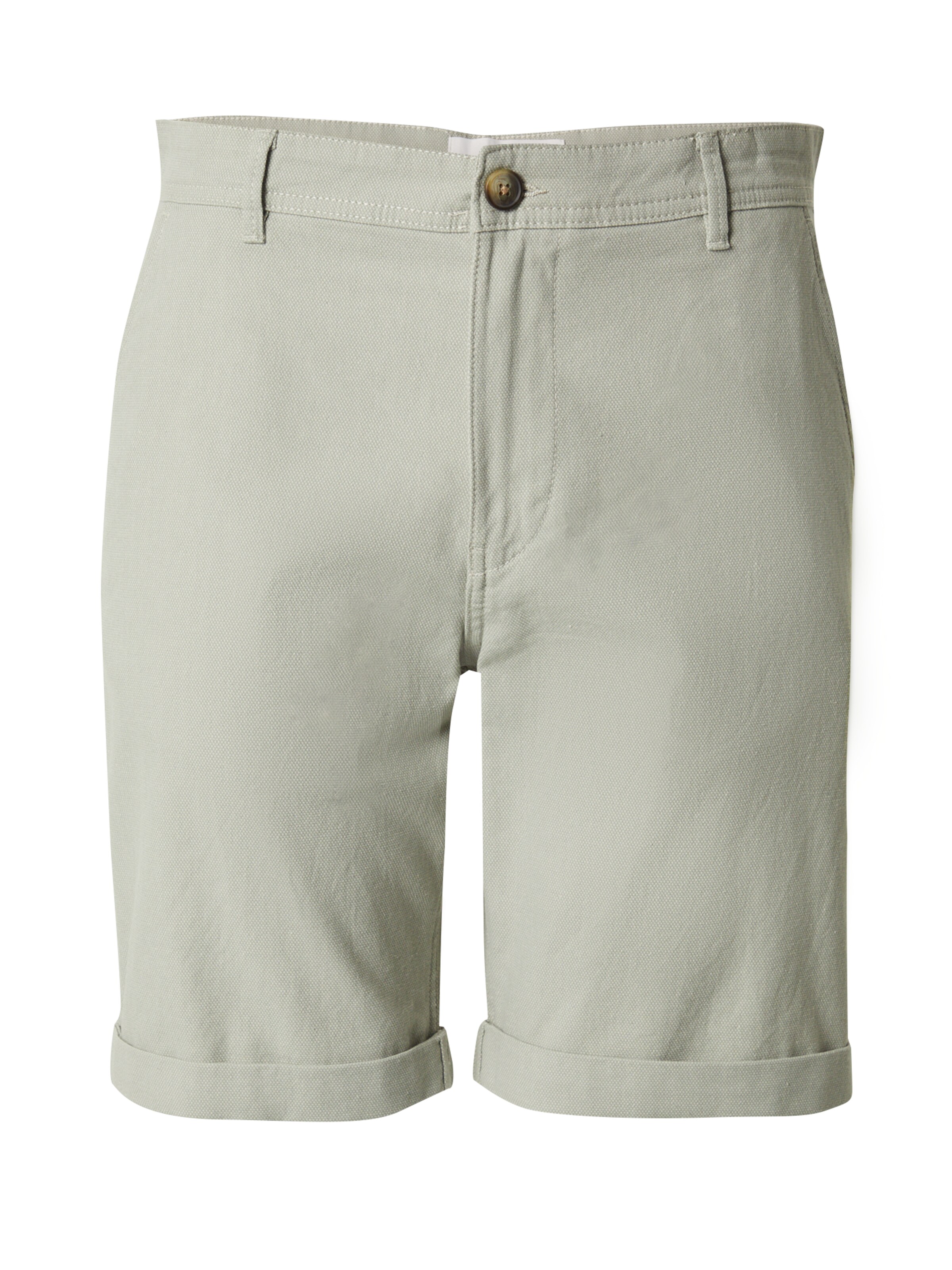 SELECTED Slimfit Παντελόνι τσίνο 'SLHLUTON' σε πράσινο: μπροστά