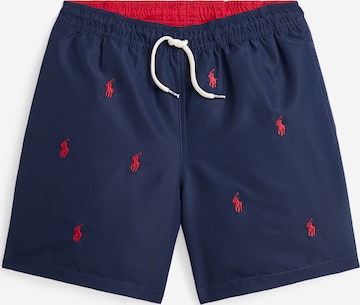 Polo Ralph Lauren - Bermudas 'TRAVELER' en azul: frente