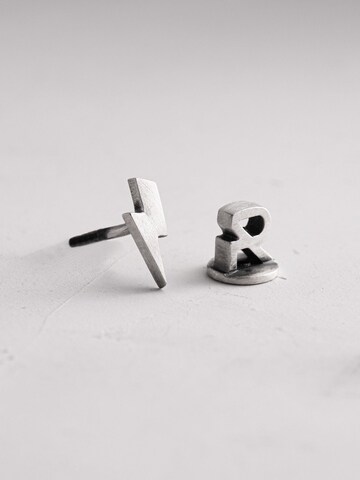 REYTEL Earring 'LIGHTNING' in Silver