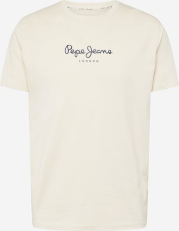 Pepe Jeans - Camiseta 'EDWARD' en beige: frente