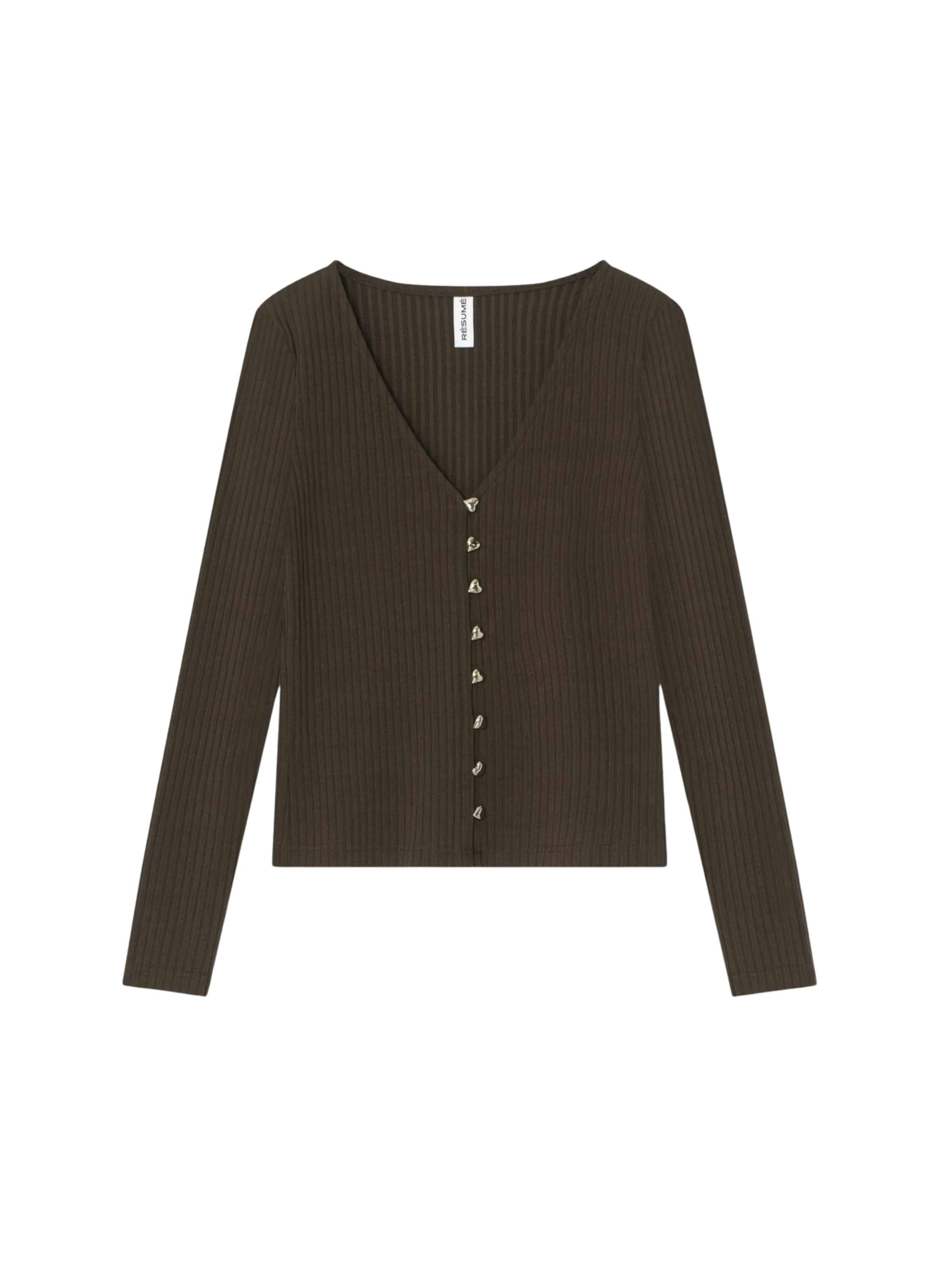 Résumé Blouse 'Dottie' in Green, Item view