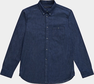 Coupe regular Chemise FRENCH CONNECTION en bleu : devant