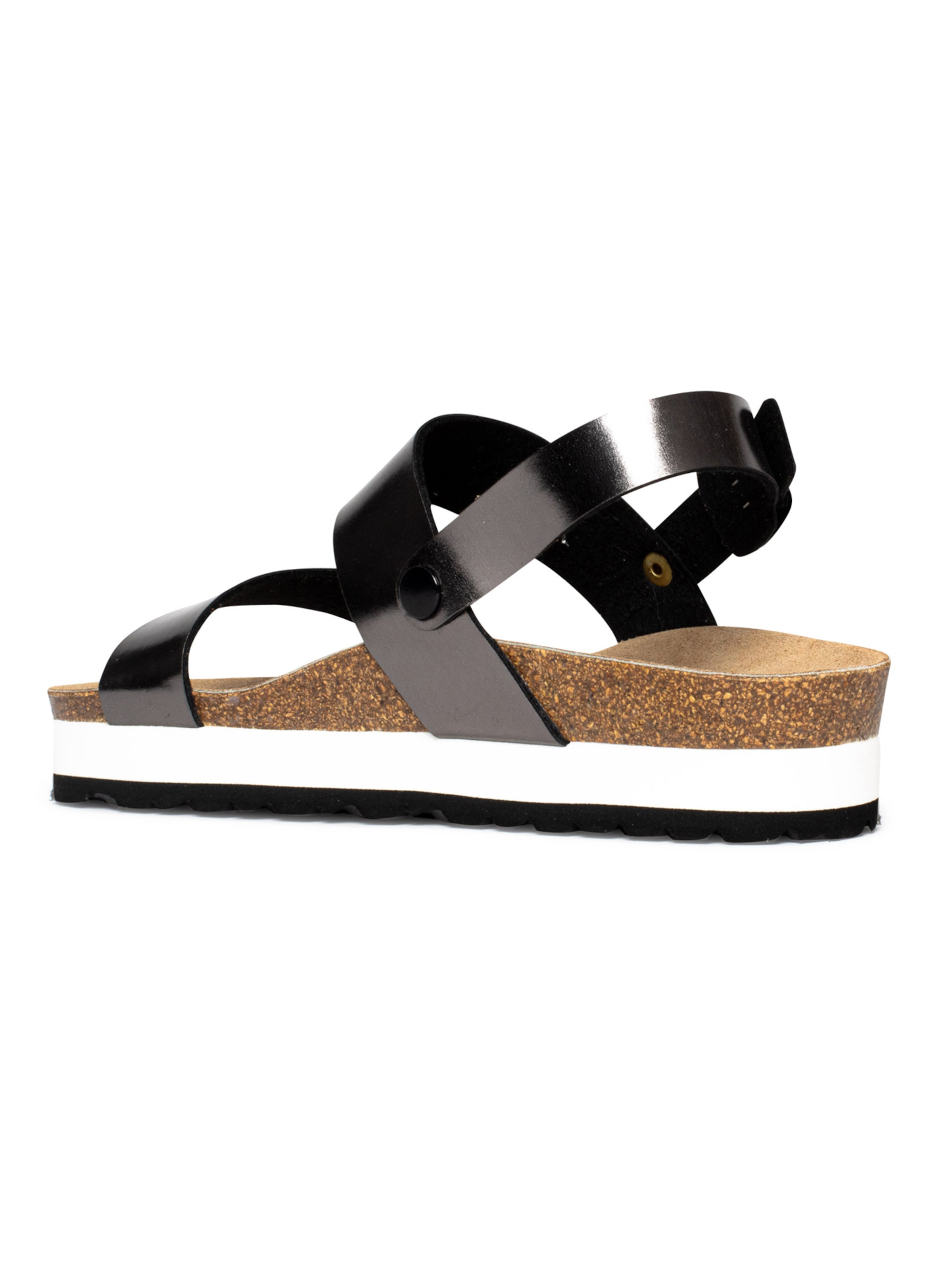 Bayton Босоножки с ремешком 'Gladstone' в Черный: спереди