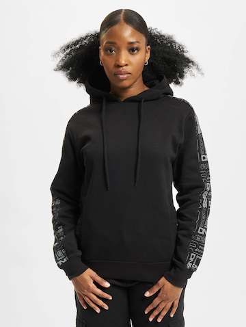 Sweat-shirt DEF en noir