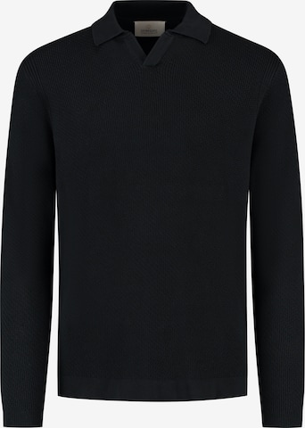 Dstrezzed Pullover 'Kostas' in Schwarz: Vorderseite