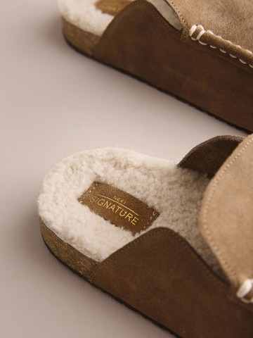 Pantoufle Next en gris