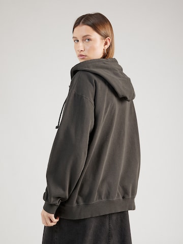 Cotton On Zip-Up Hoodie 'Classic' in Brown
