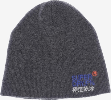 Superdry Hat & Cap in One size in Grey: front