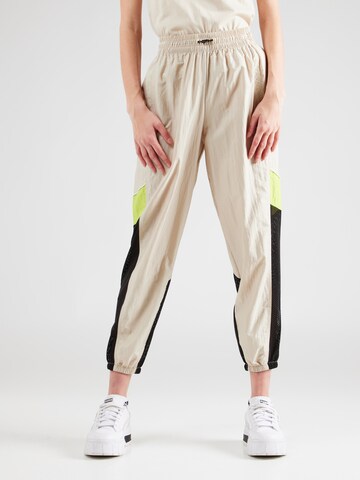 Effilé Pantalon de sport 'MOVE' PUMA en beige : devant