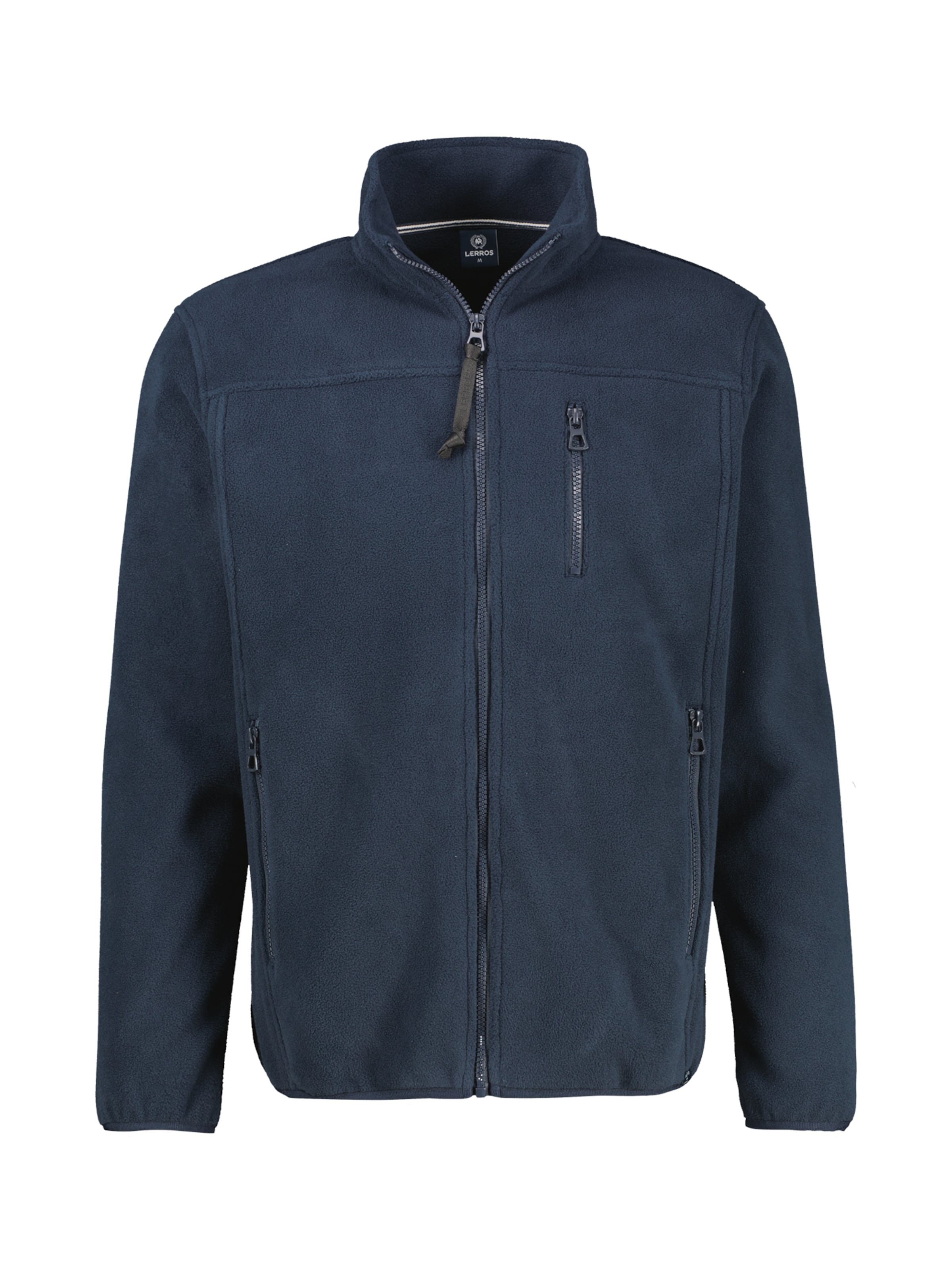 LERROS Fleece jas in Blauw: voorkant