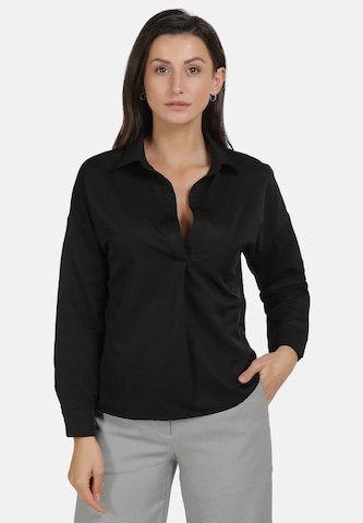 usha BLACK LABEL Blouse in Black: front