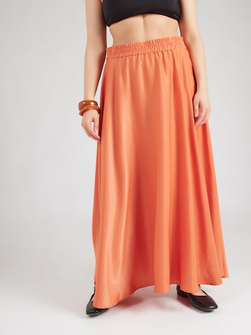Jupe Vero Moda Curve en orange : devant