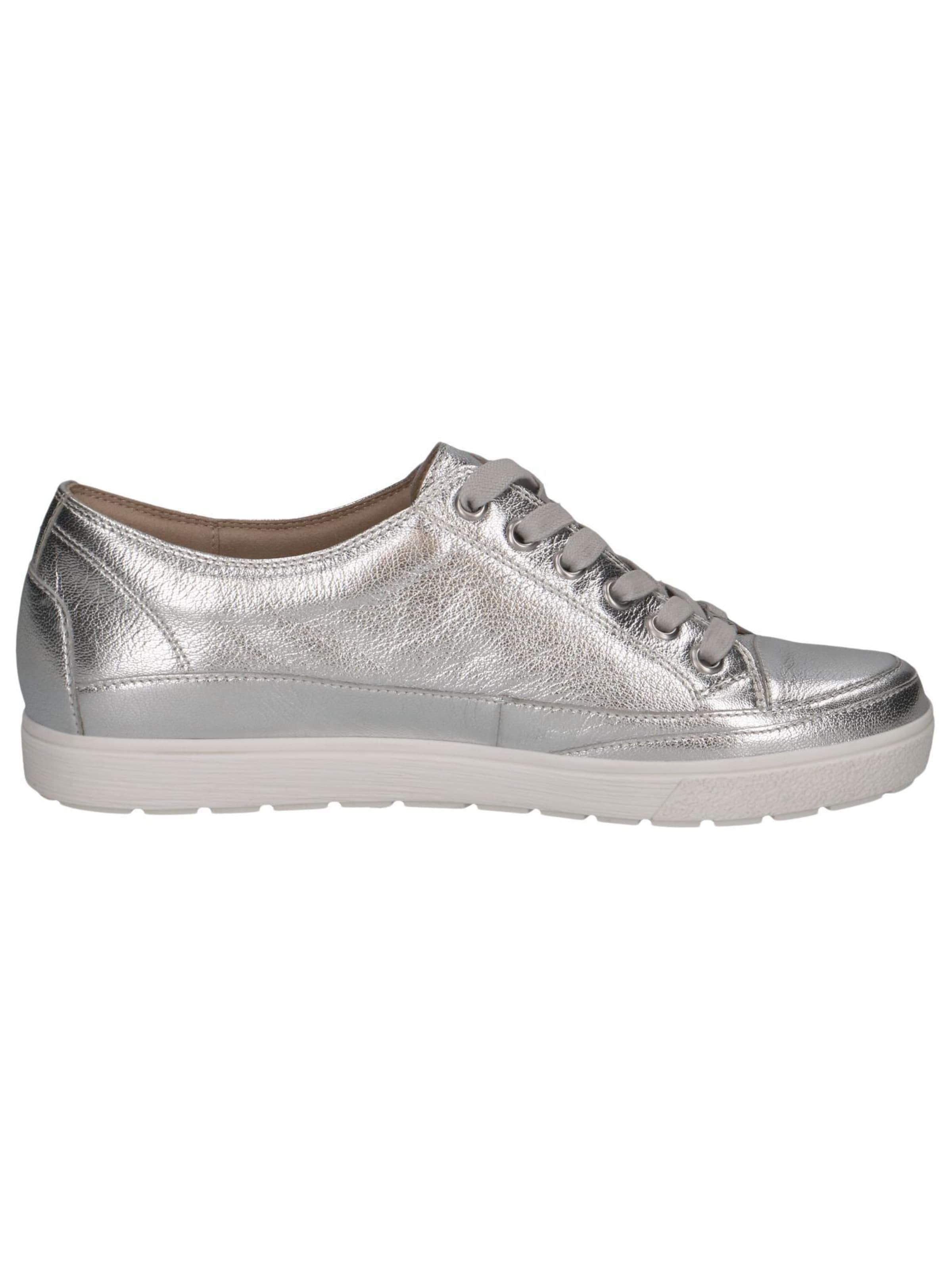CAPRICE Nízke tenisky - Strieborná