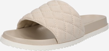 TOM TAILOR Pantolette in Beige: predná strana