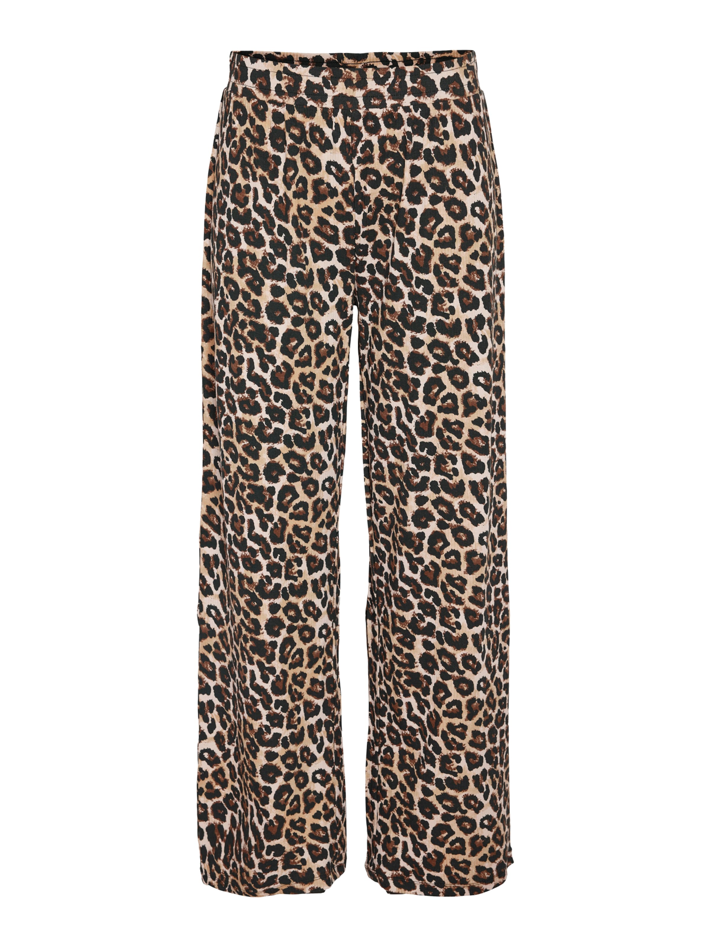 Noisy may Wide leg Pants 'NMPASA' in Beige: front